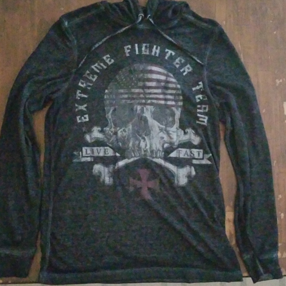 Helix Hooded Light Sweatshirt